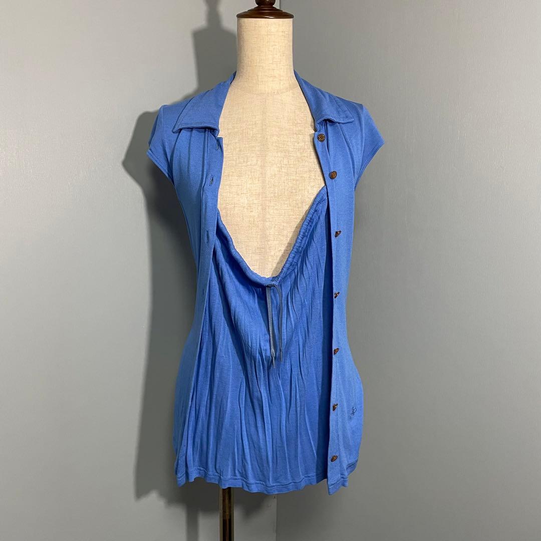 ヴィヴィアンウエストウッド◆レッドレーベル◆変形トップス◆サイズ2