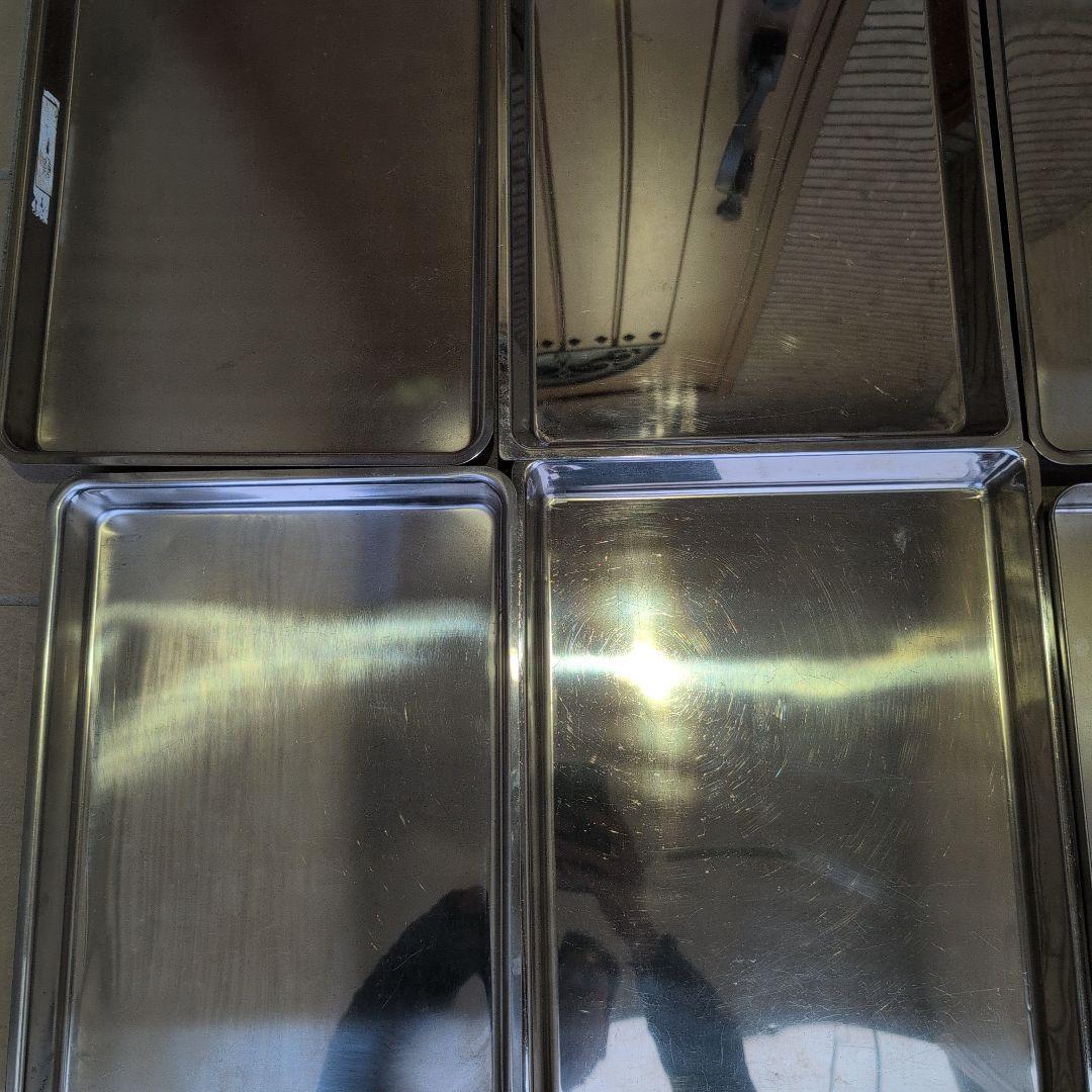 ステンレス 深型組バット　厨房用品 業務用 薬味入れ まとめ売りトレー