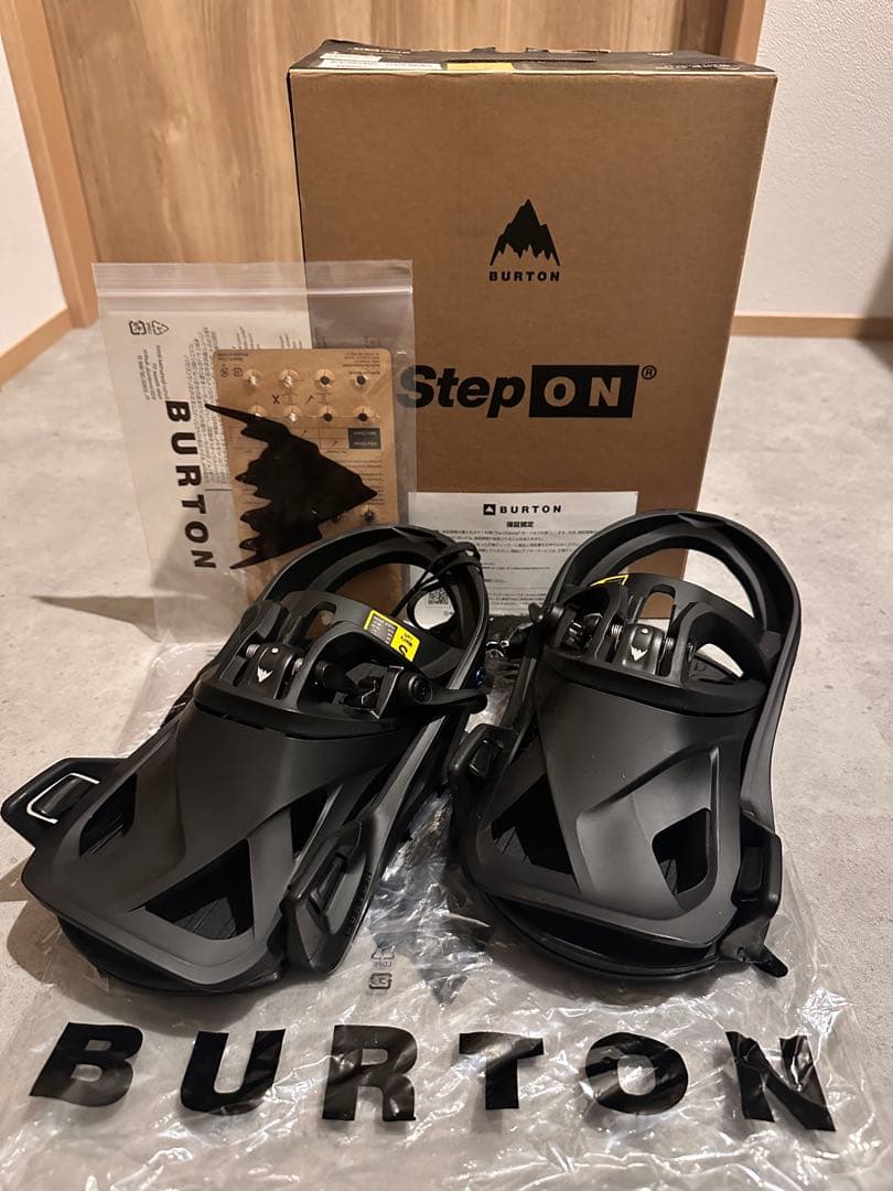 【美品】SALE Burton ステップオン　ビンディングS 保証書あり