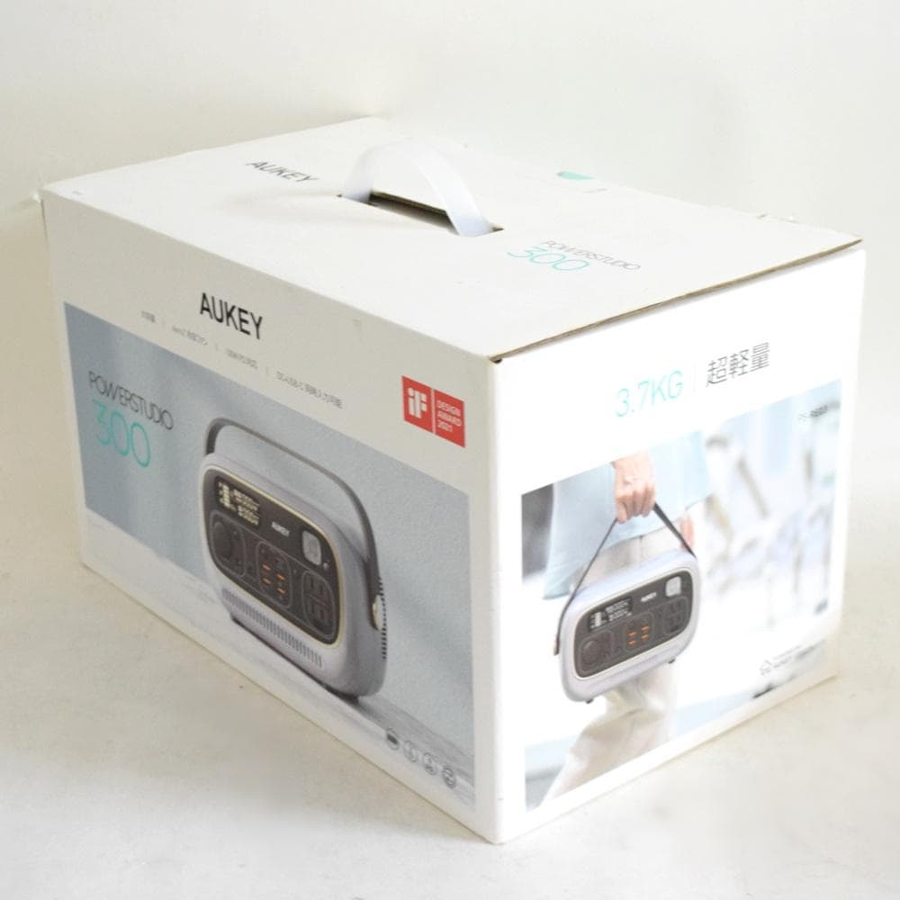 新品 AUKEY ポータブル電源 PS-RE03 ホワイト 容量297Wh