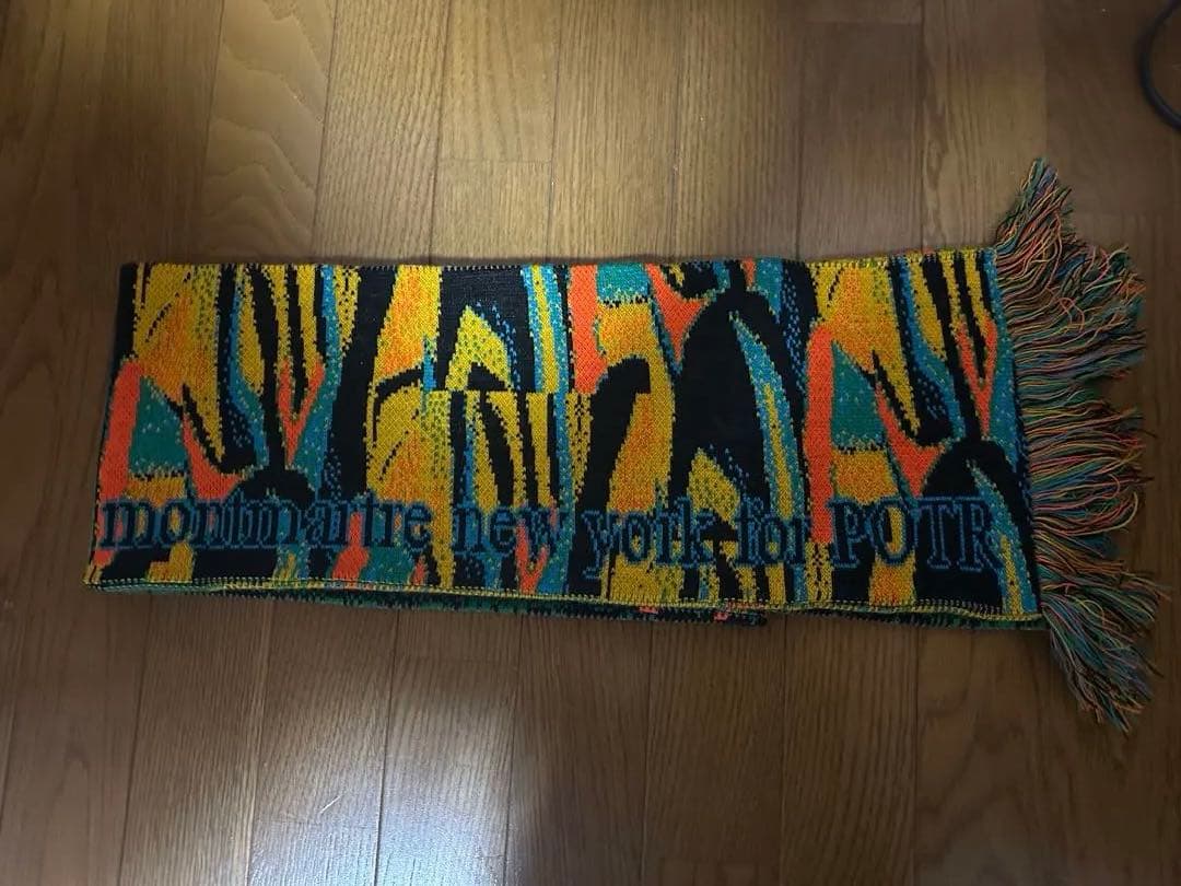 小物 Montmartre New York Pattern POTR Scarf