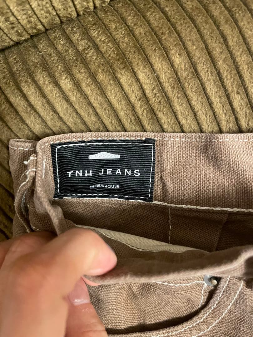 THE NEWHOUSE　ザニューハウス　25FW ダック地パンツ　XS