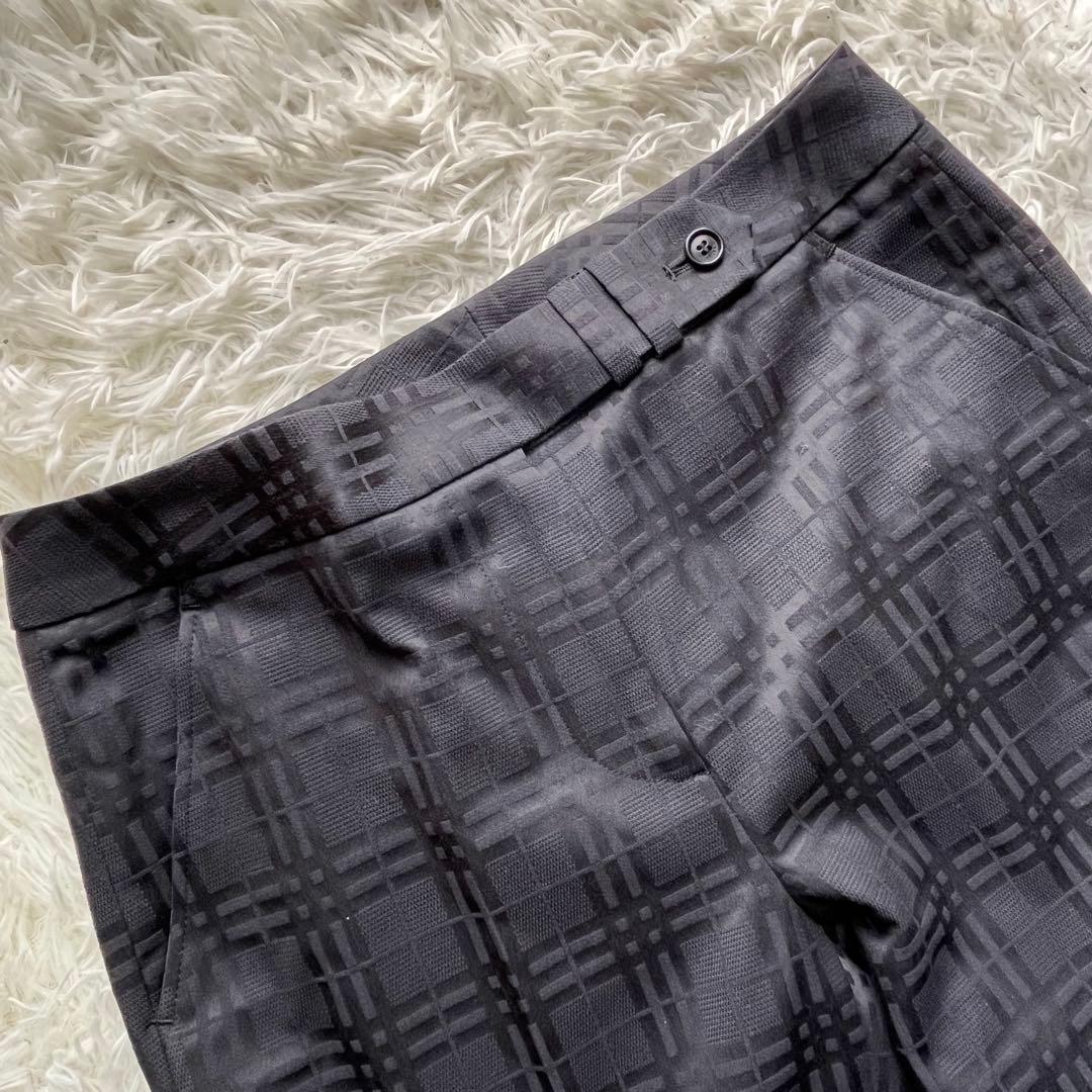 【極美品】バーバリーロンドン パンツスーツ セットアップ シャドーチェック 40