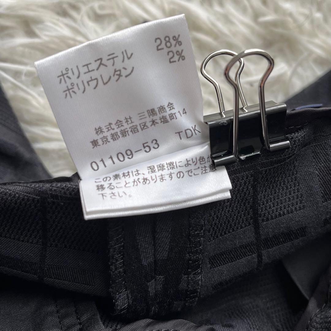 【極美品】バーバリーロンドン パンツスーツ セットアップ シャドーチェック 40