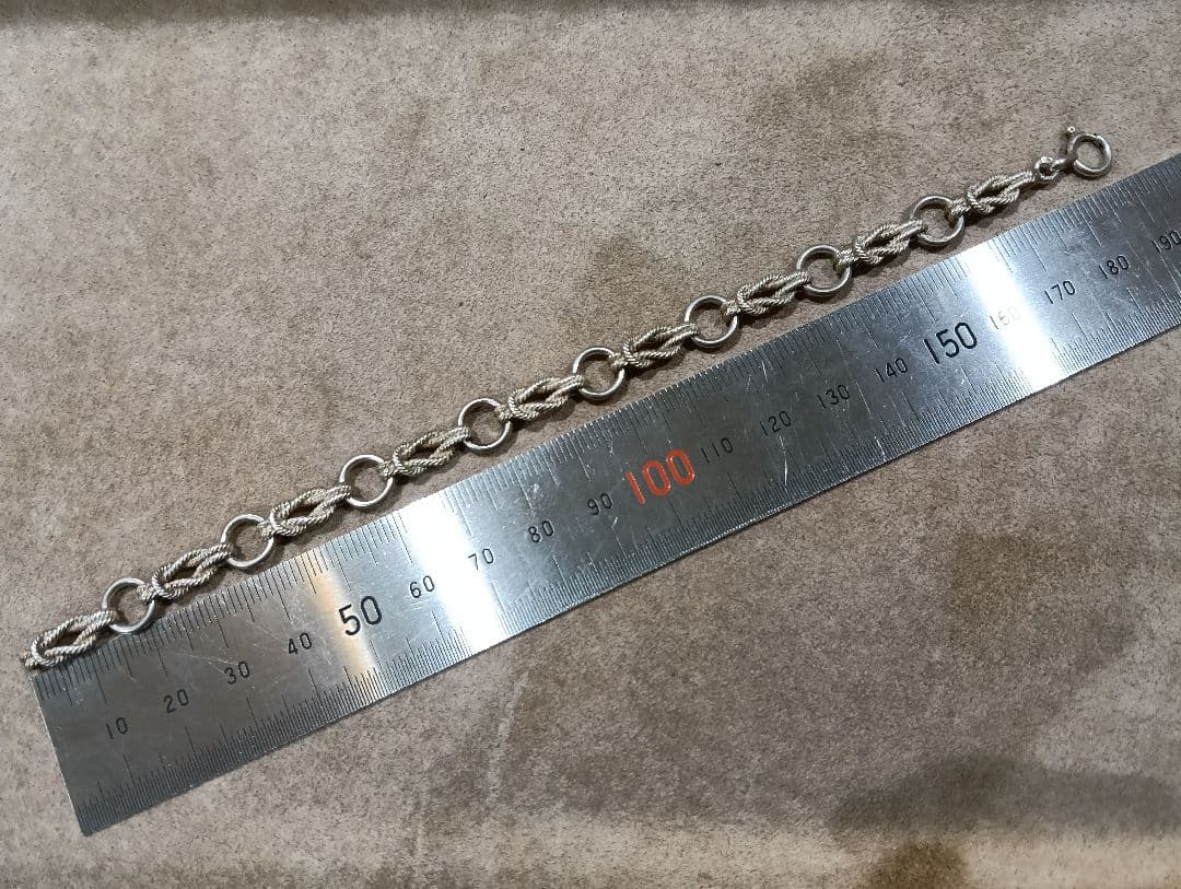 L*A様 エルメス　オーディエンヌ　PMサイズ　シルバー　ブレスレット　ビンテー