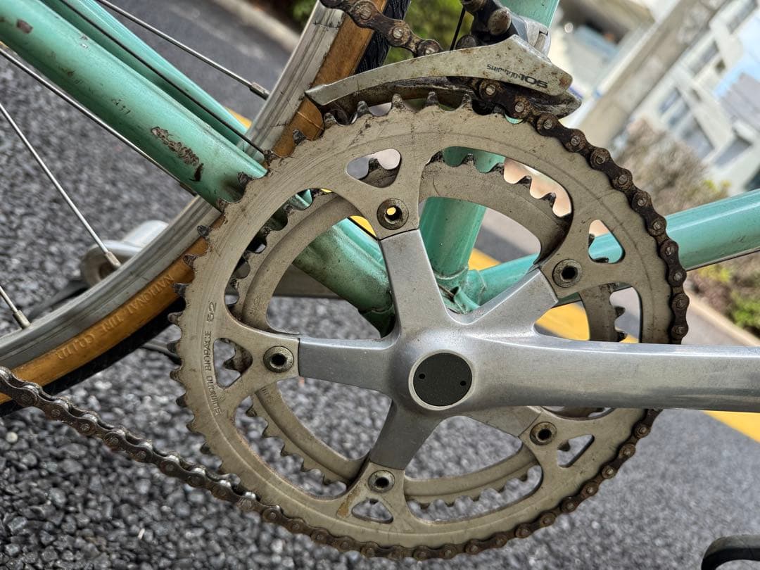 80s 700c ロードバイク 昭和レトロ シマノ ビンテージ