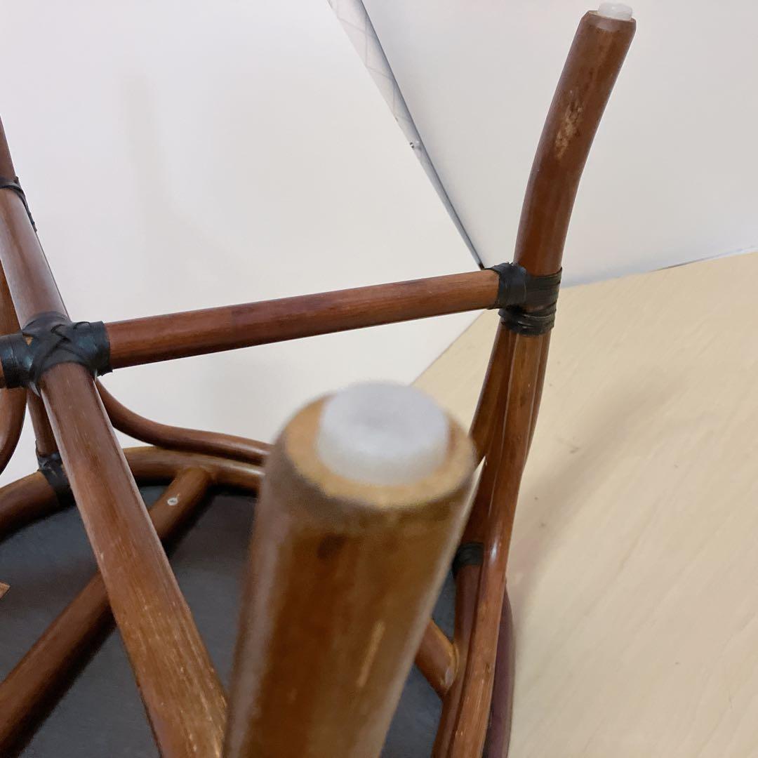 CRES ベントウッドチェア　ダイニングチェア　曲げ木　ラタン　2脚セット