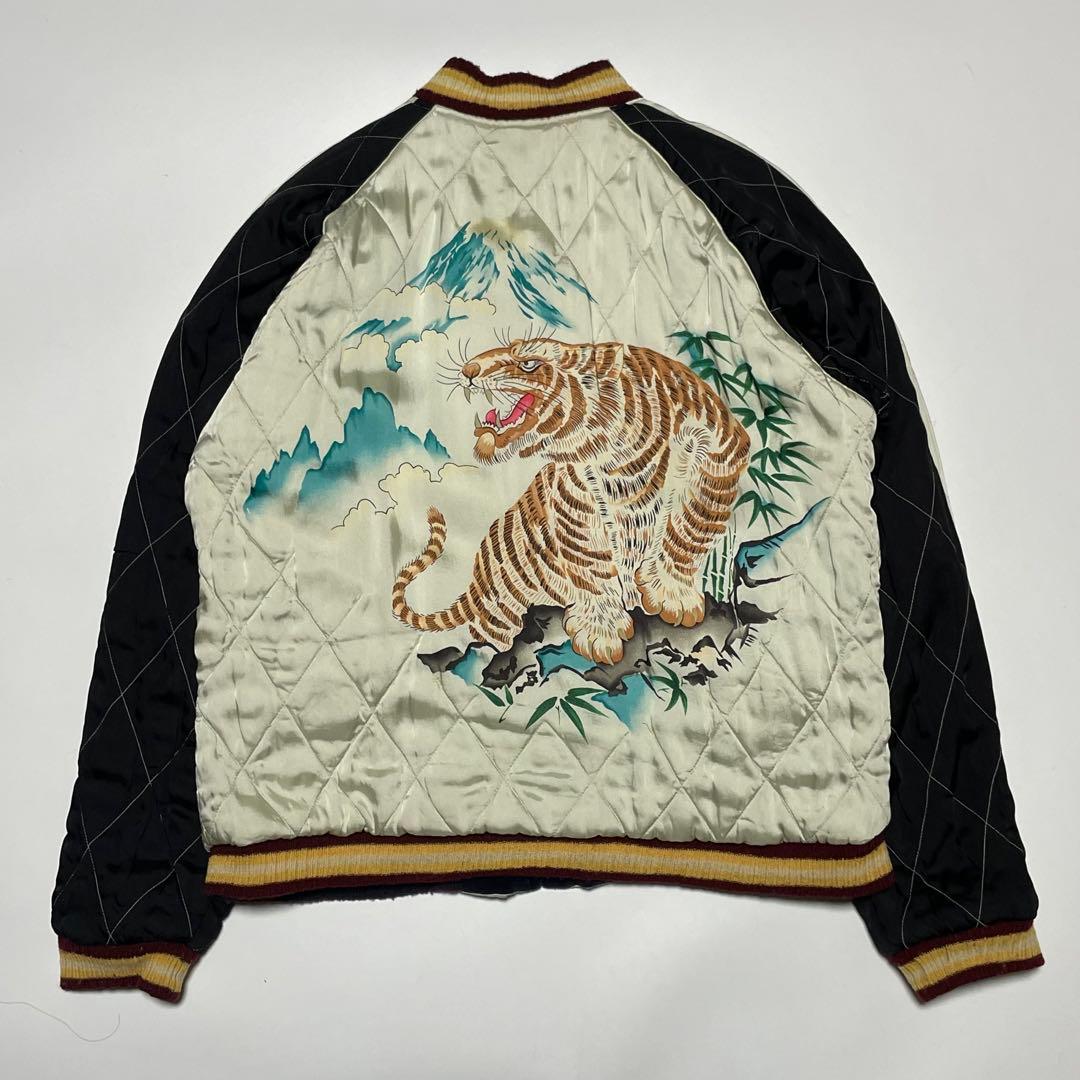 希少/L(大) テーラー東洋　港商スペシャルエディション　別珍　スカジャン　髑髏