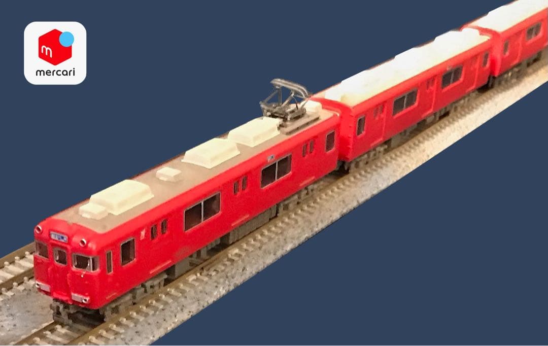 ■ 鉄コレ 名古屋鉄道 6000系1次車6006編成4両セットN化動力付き