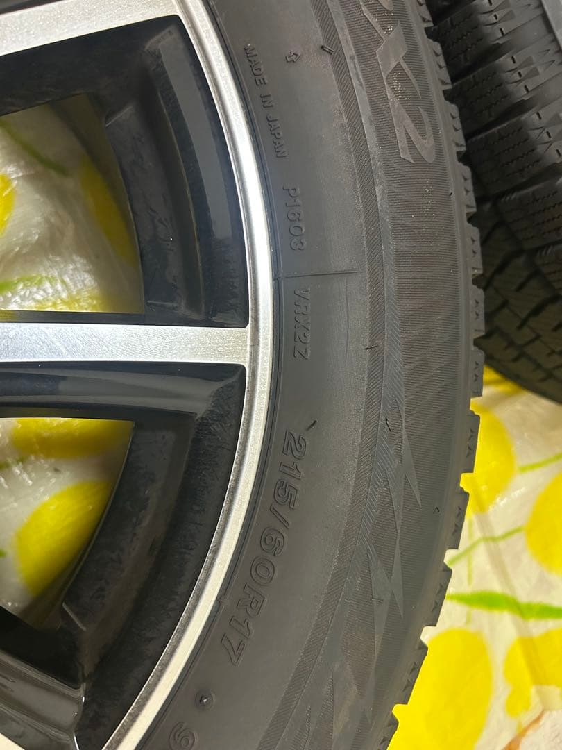 ✨️美品✨️ブリヂストン ブリザック VRX2 215/60R17 4本セット