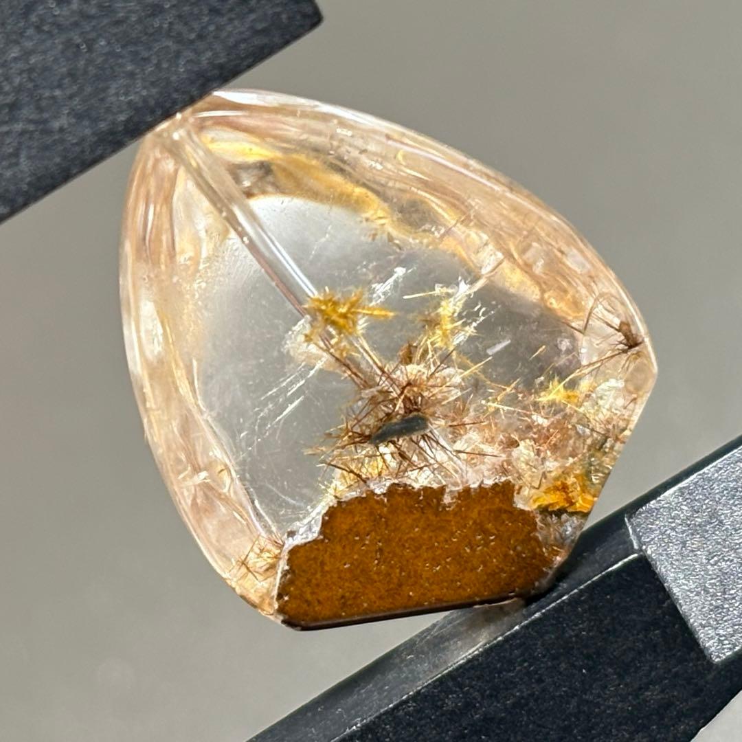 極上　虹入り　フラワールチルクォーツ　K298