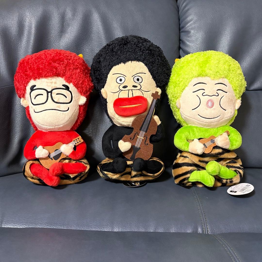 専用　ドリフ　ドリフターズ　雷様　ぬいぐるみ　いかりや長介　高木ブー　仲本工事