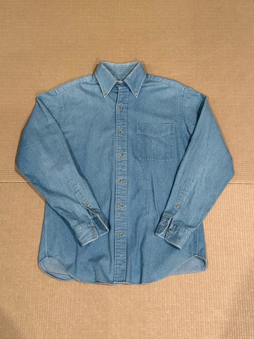 KタローMOAT 90s DENIM SHIRT Light Indigo