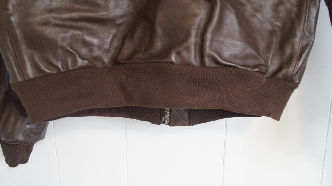 J.A.DUBOW A-2 ロストワールド フライトジャケット ホースレザー４２