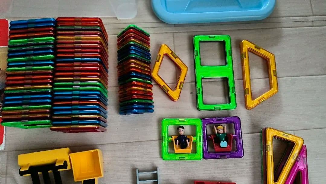 マグプレイヤー 156ピース スペシャルセット 収納 ボックス ケース付き