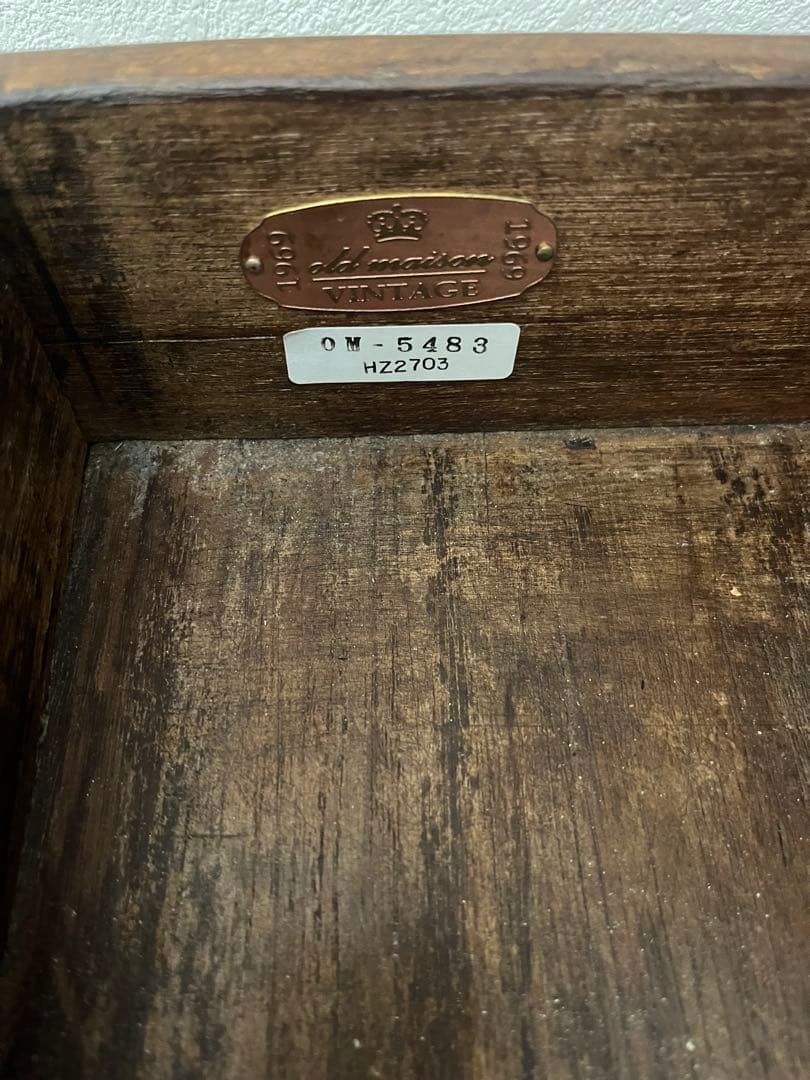 オールドメゾン　ヴィンテージ アンティーク　シェルフ　キャビネット