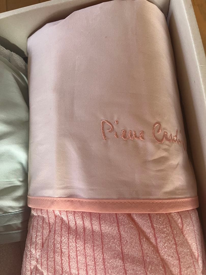 pierre cardin ペア　キルティング毛布