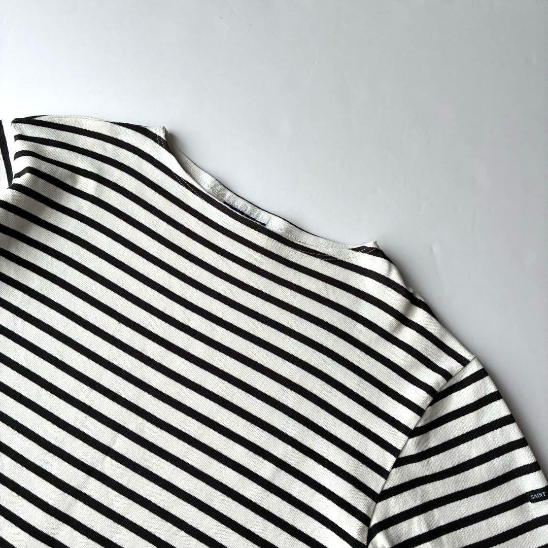 80s フランス製 T4 セントジェームス ウェッソン ボーダー バスクシャツ