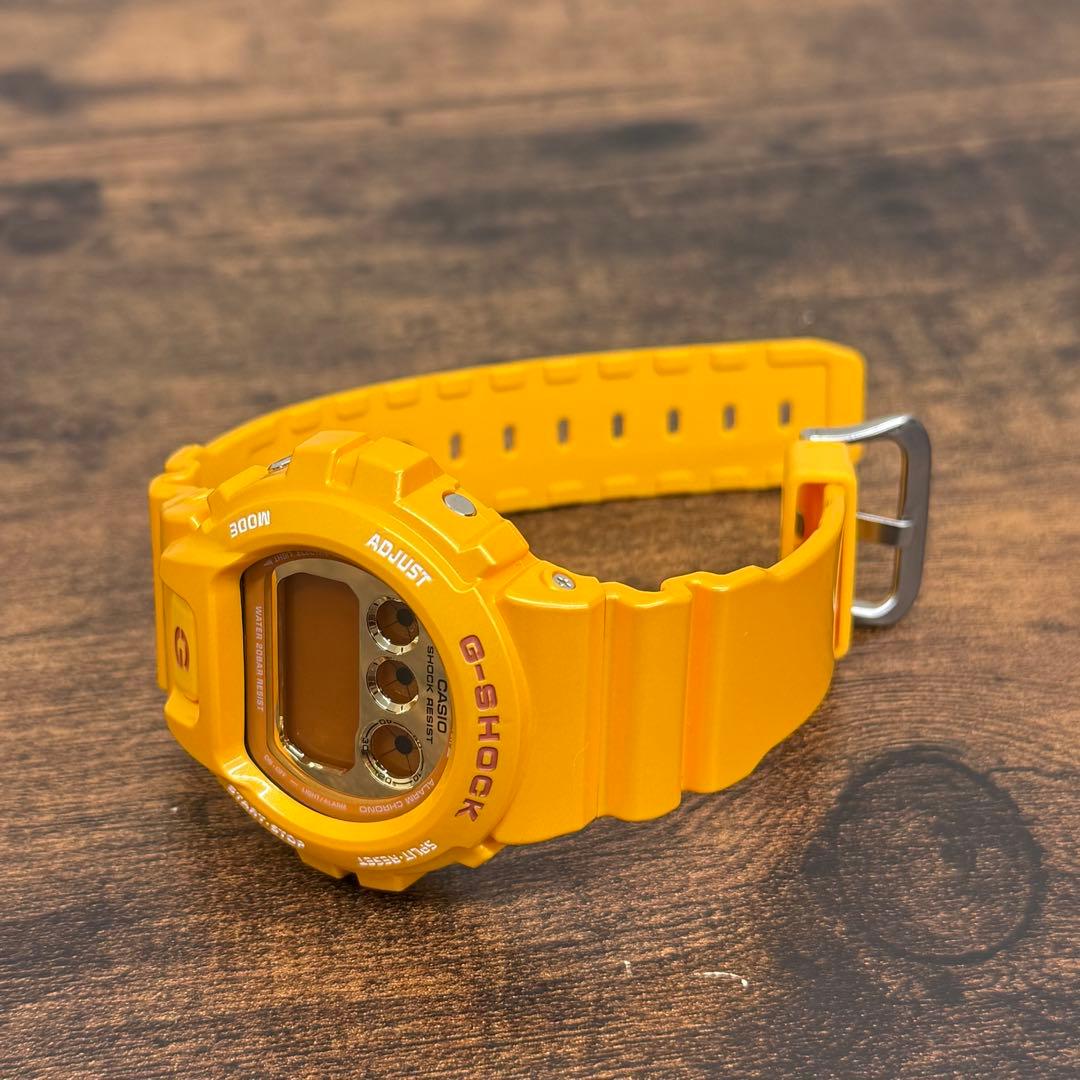 カシオ ジーショック G-SHOCK DW-6900SB イエロー 腕時計