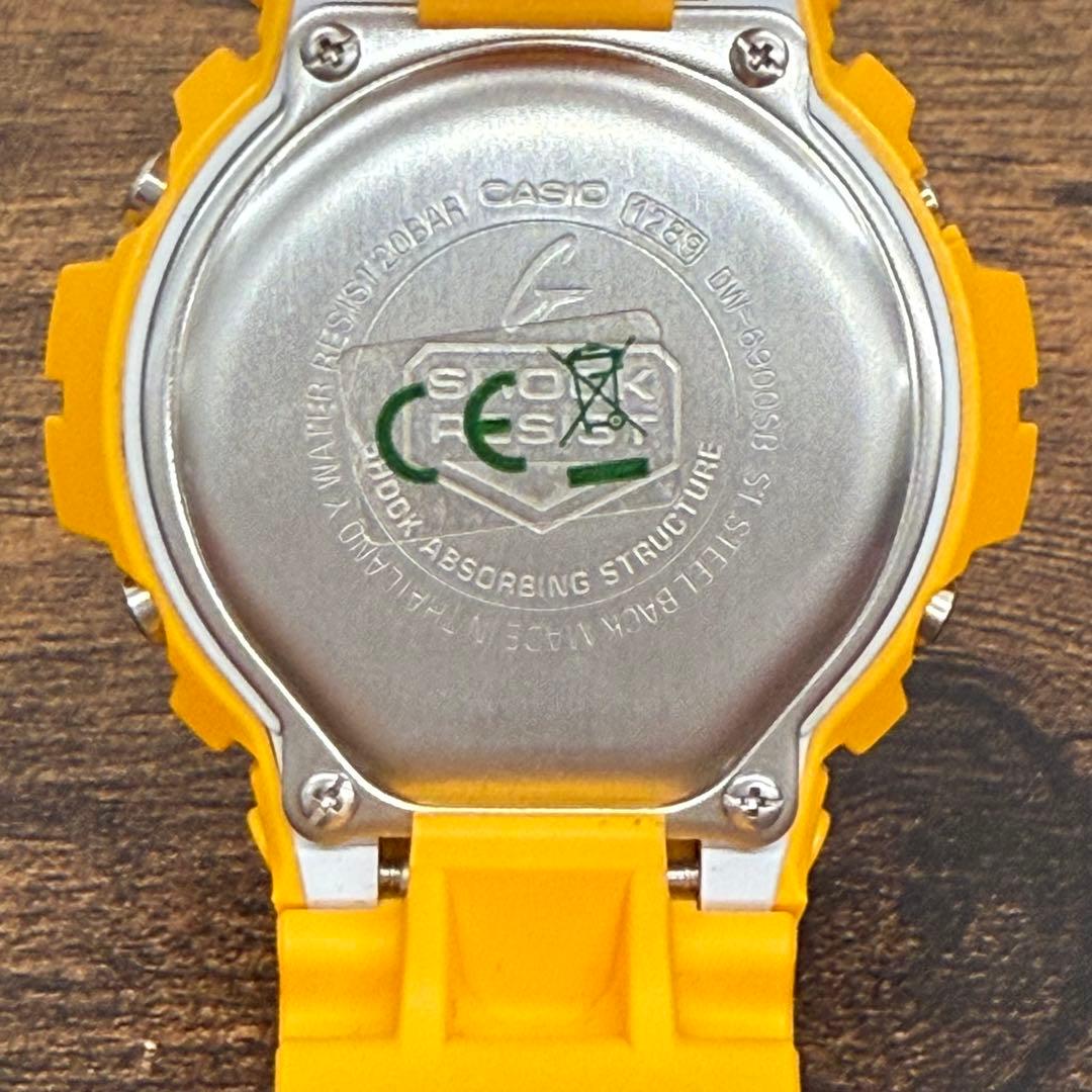 カシオ ジーショック G-SHOCK DW-6900SB イエロー 腕時計