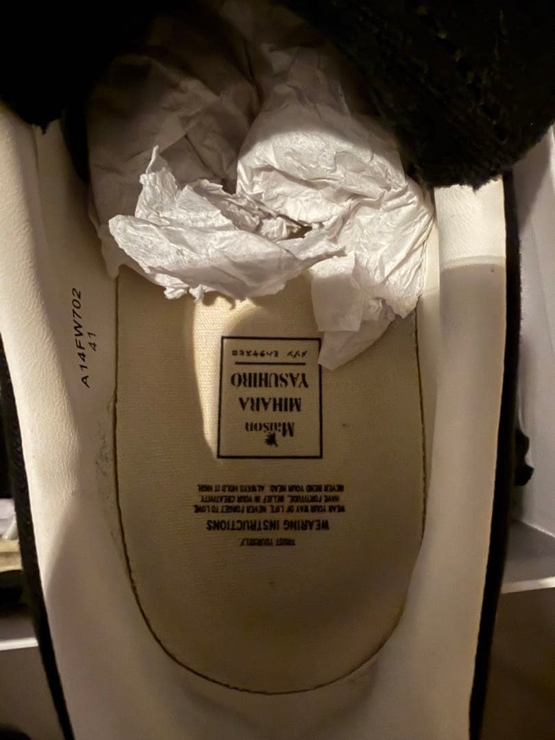 靴 MIHARA YASUHIRO SCOTT OG Sole Canvas