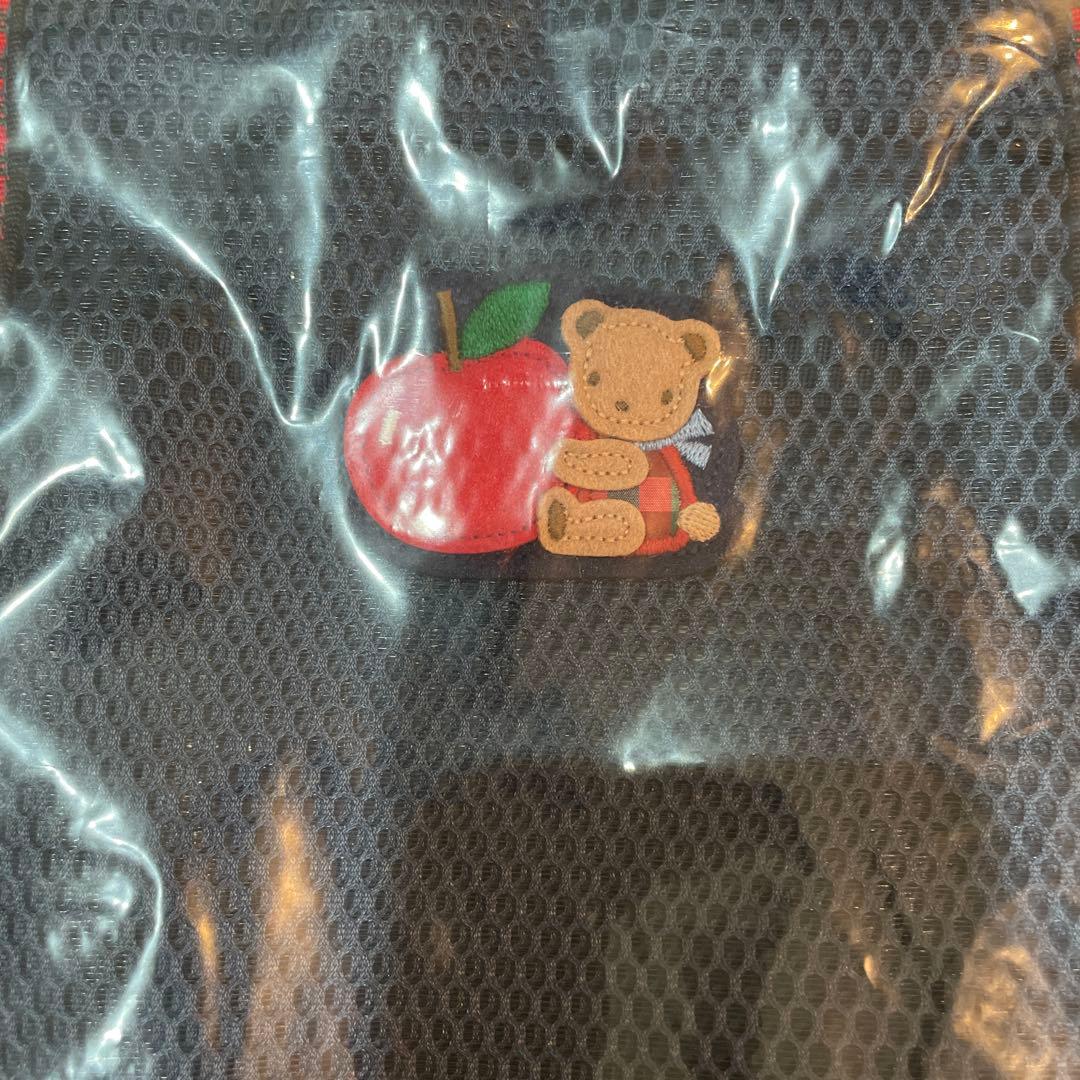 新品ファミリア　ノベルティ　ネイビー メッシュ トートバッグ