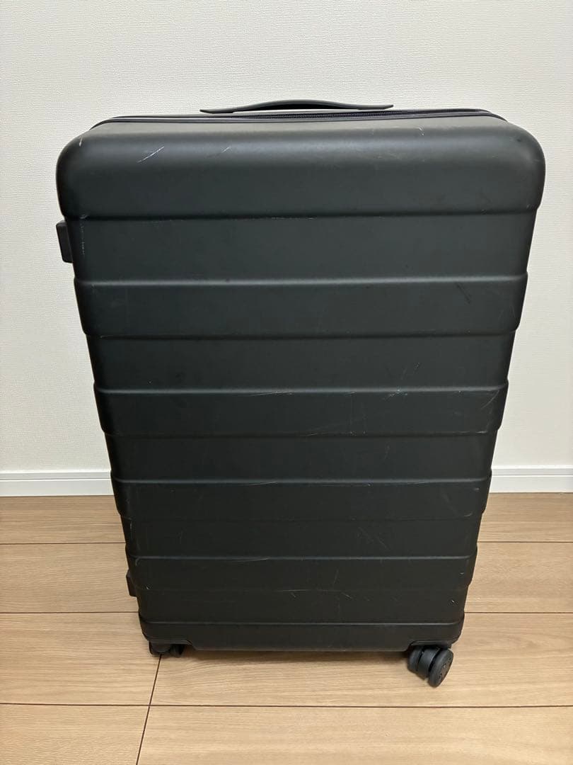 無印良品MUJI バーを自由に調整できるハードキャリーケース　スーツケース75L