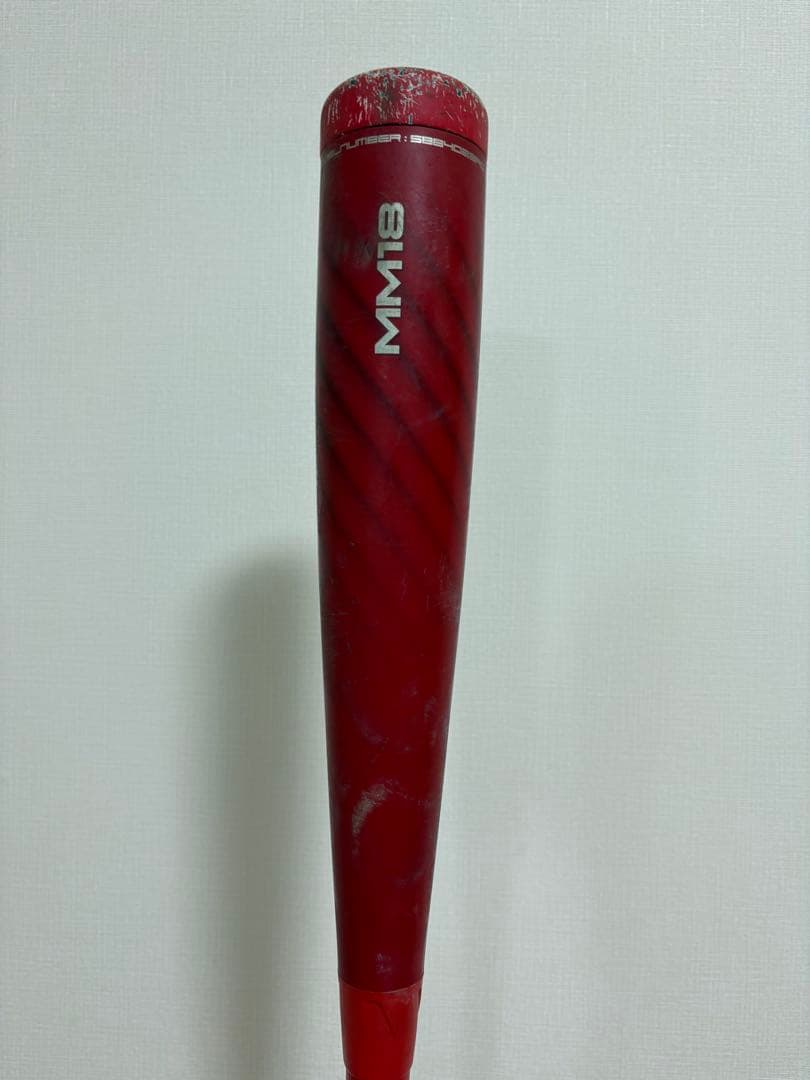 SSK 軟式野球バット MM18 限定色（レッド）バットケース付き