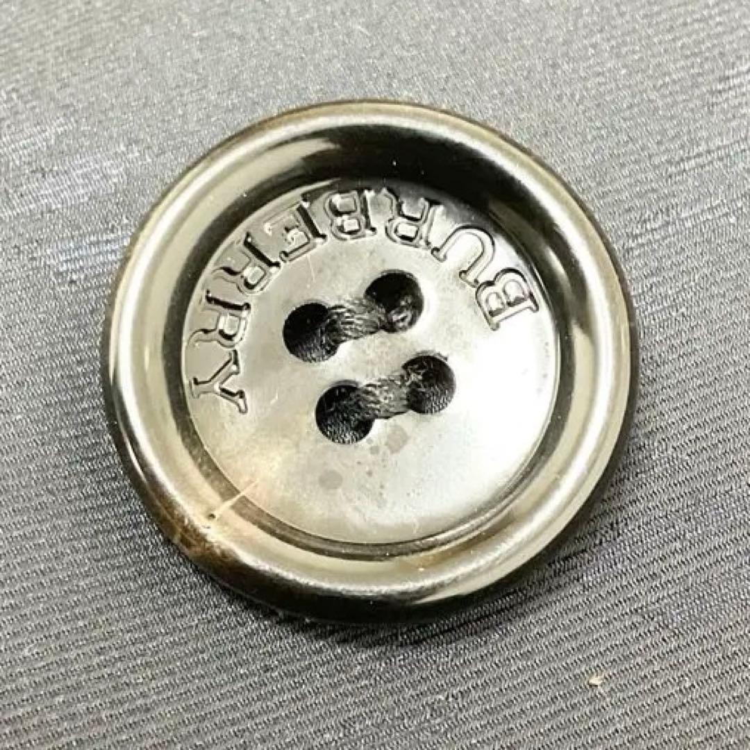 【未使用級✨】バーバリーロンドン　トレンチコート　シャドーチェック　レザー　46