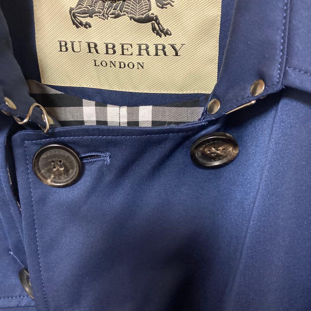 BURBERRY ネイビー トレンチコート 56