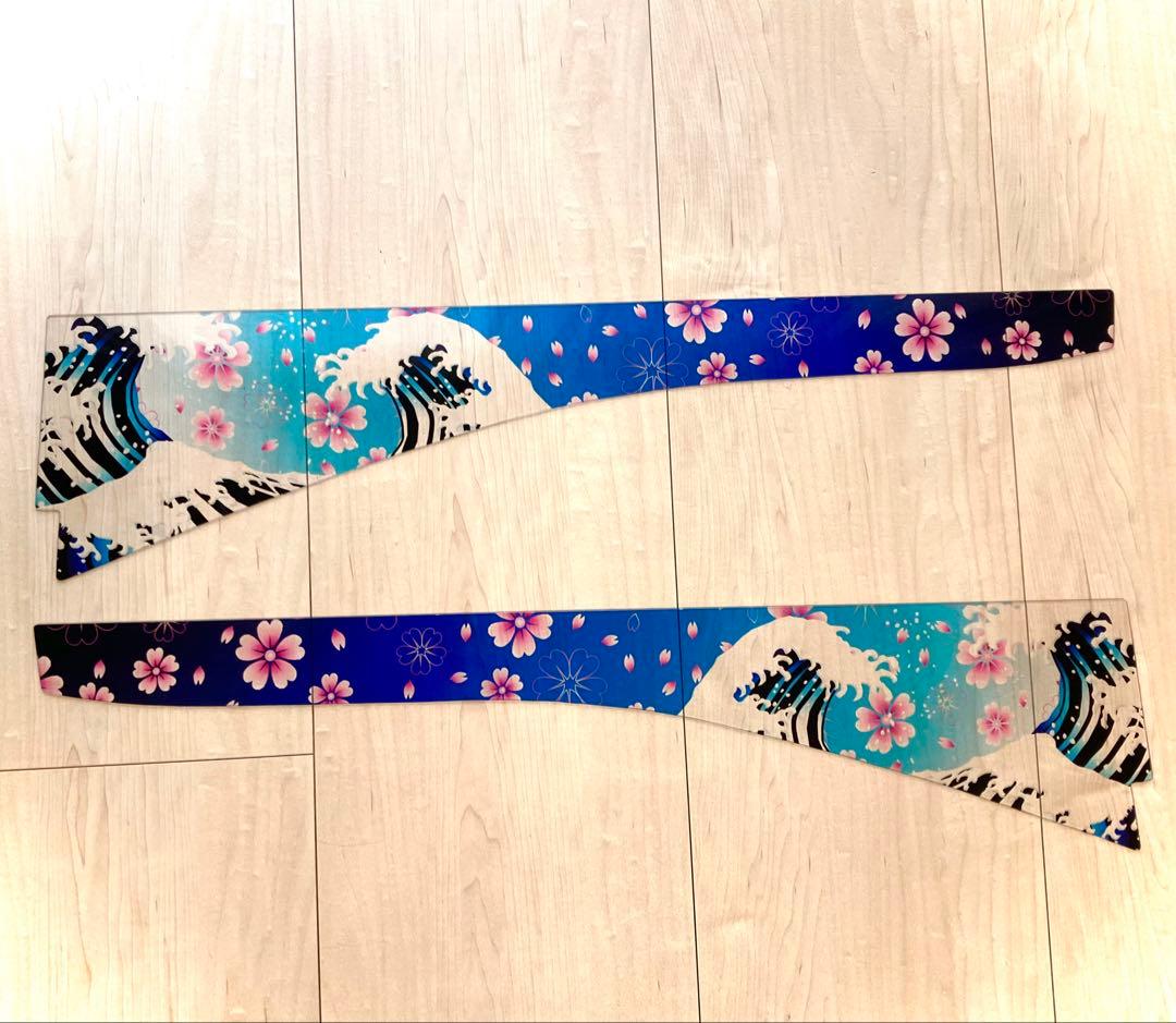 八*樫様 セール❗️両面✨荒波&桜✨スケルトン✨いすゞ✨ファイブスターギガ✨ウイ