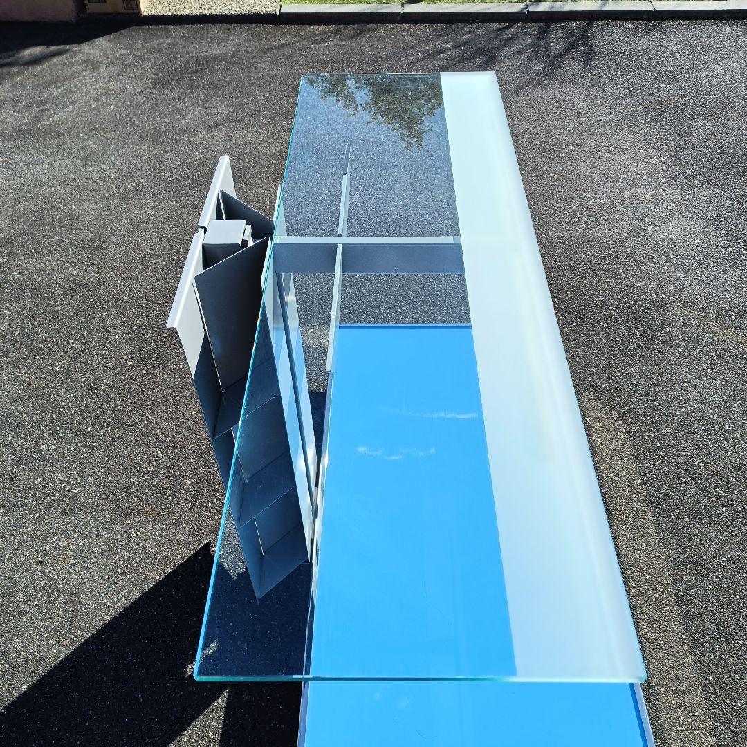 【オシャレ】ガラスTV台　テレビラック　テレビボード110cm