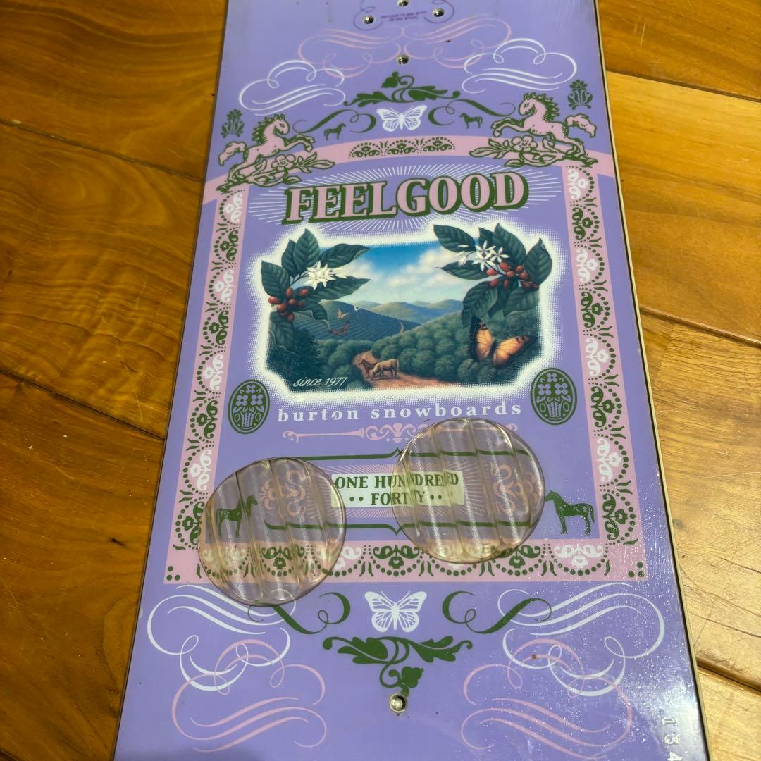 バートン Feelgood140 レディース上位モデル スノーボード キャンバー