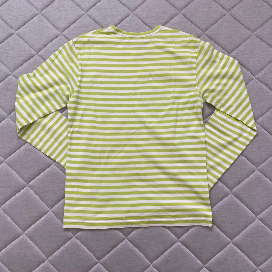 美品❗️PLAY ボーダー長袖カットソー S