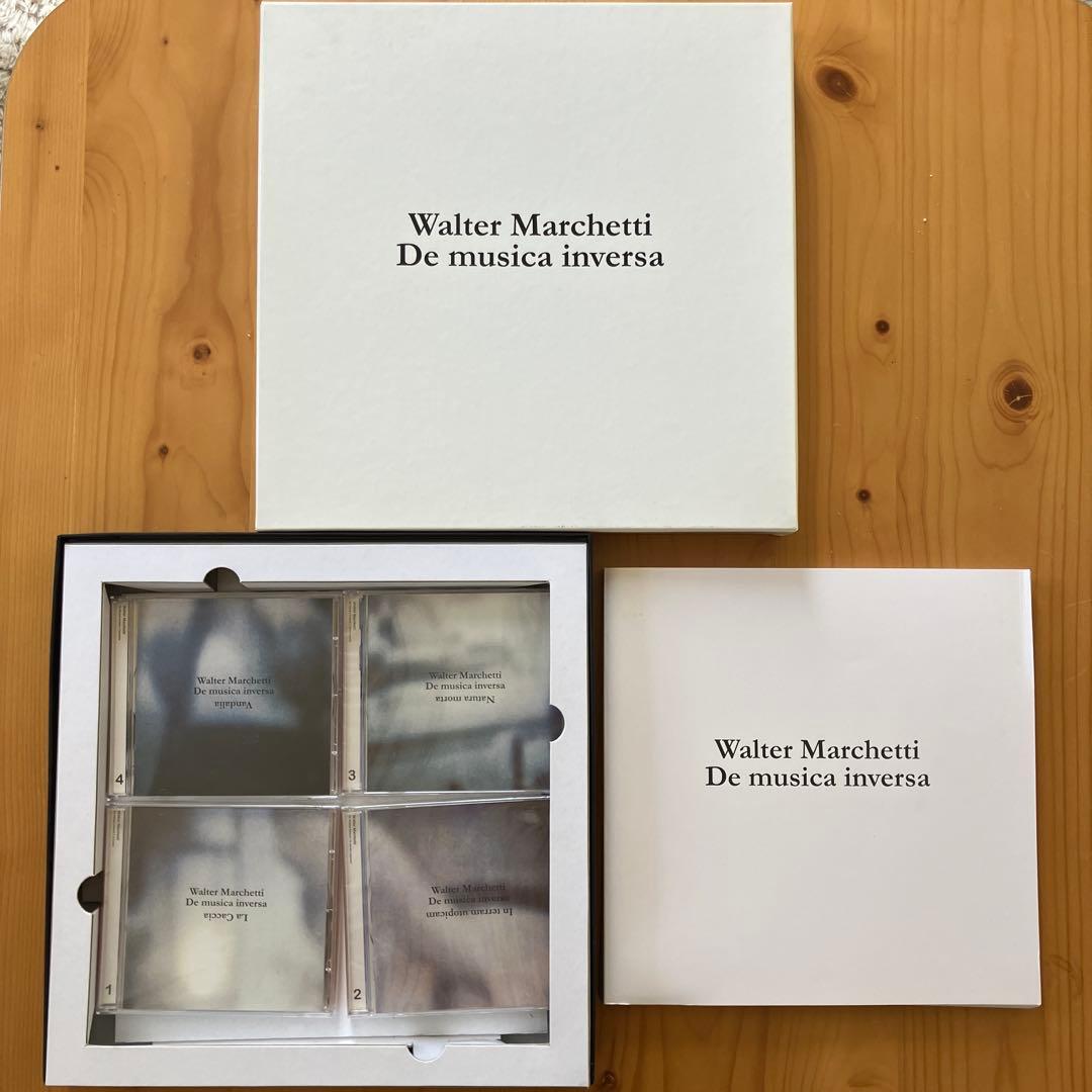 Walter Marchetti De musica inversa CD4枚組