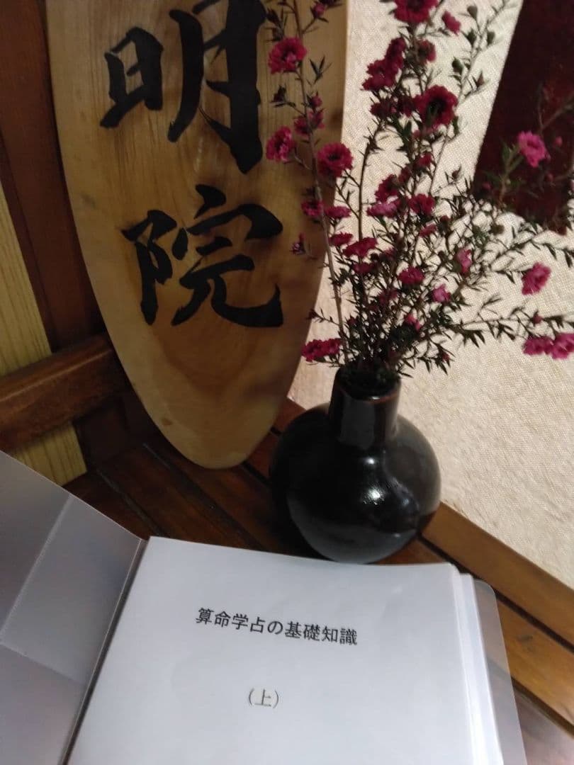 【jindemi様ご予約品です】算命学教材【算命学占の基礎知識(上)(下)】