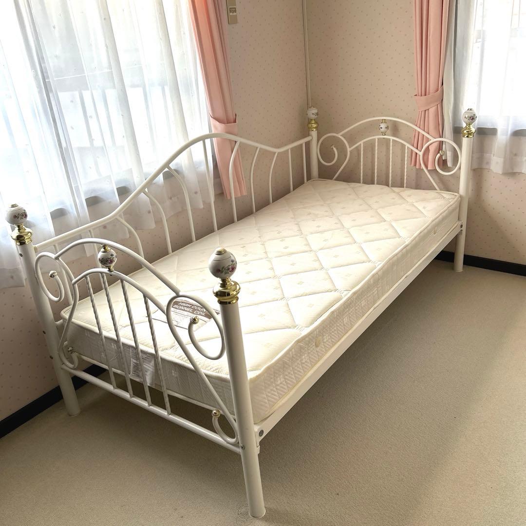 【お値下げ】ニトリ デイベッド ジュリア お姫様ベッド