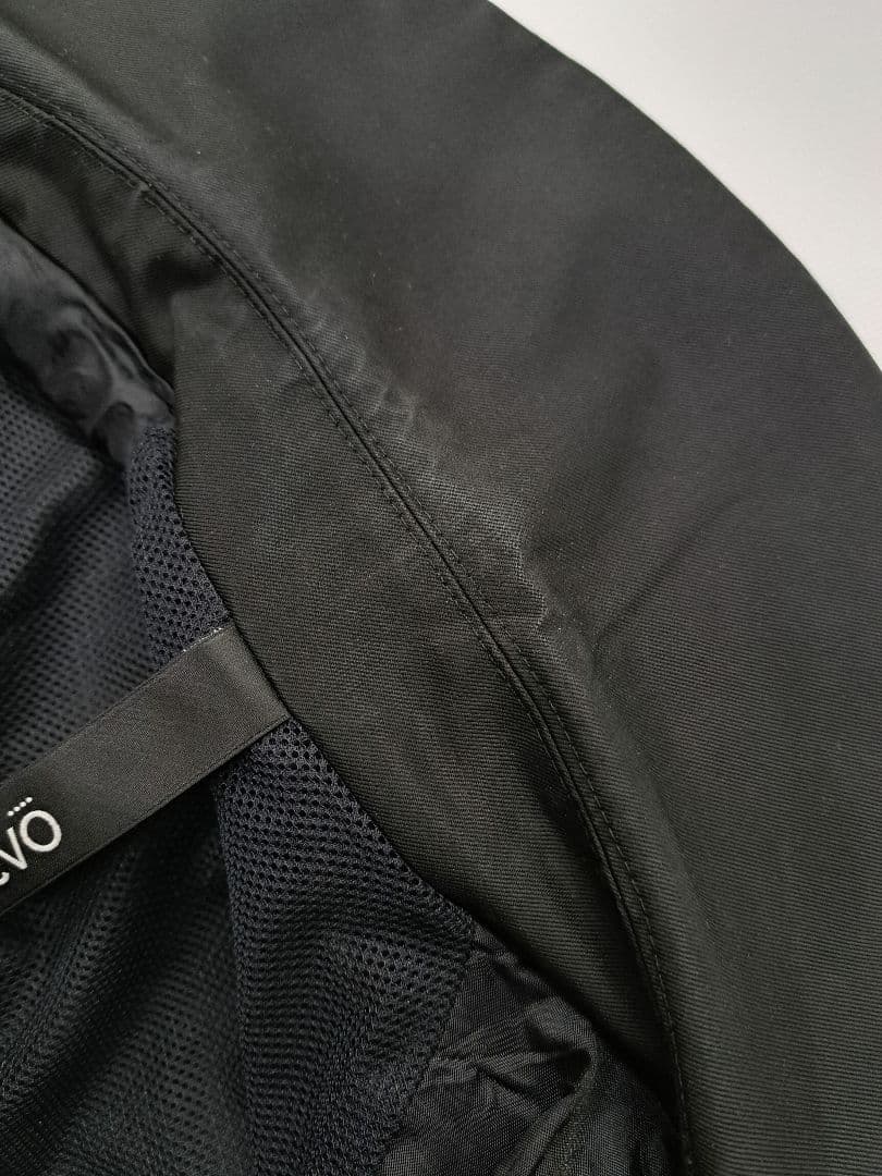 HEVO ポリエステルコットン ダブルブレステッドコート