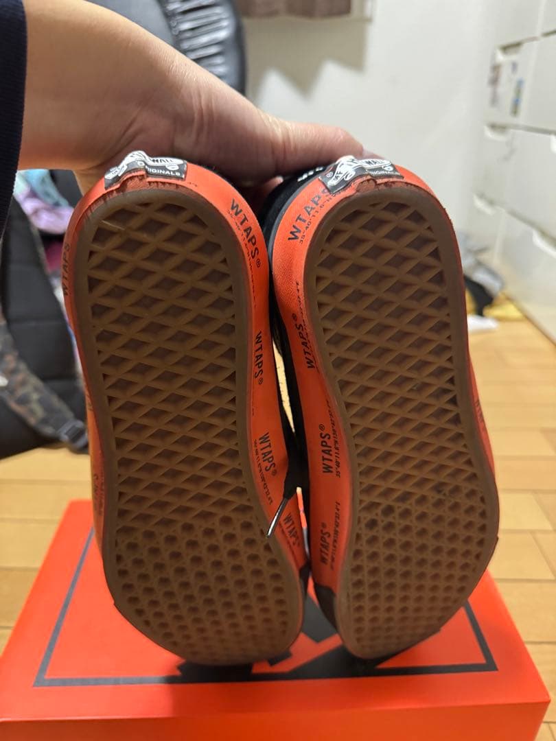 希少VANZ WTAPS コラボ ブラック スエード スニーカー29cm