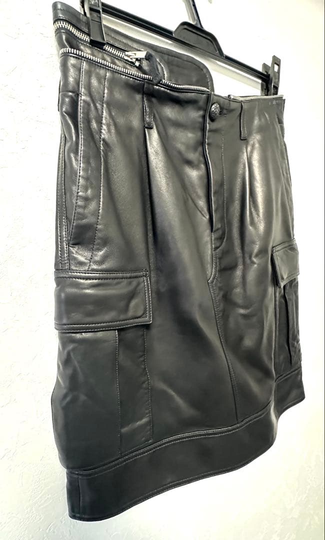 HELMUT LANGヘルムートラング 羊革スカート