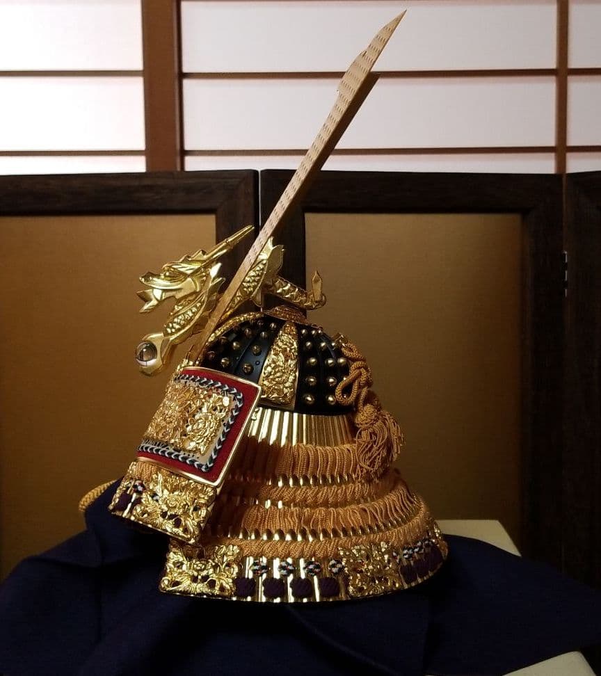 五月人形　15号　平安武久作　兜飾り