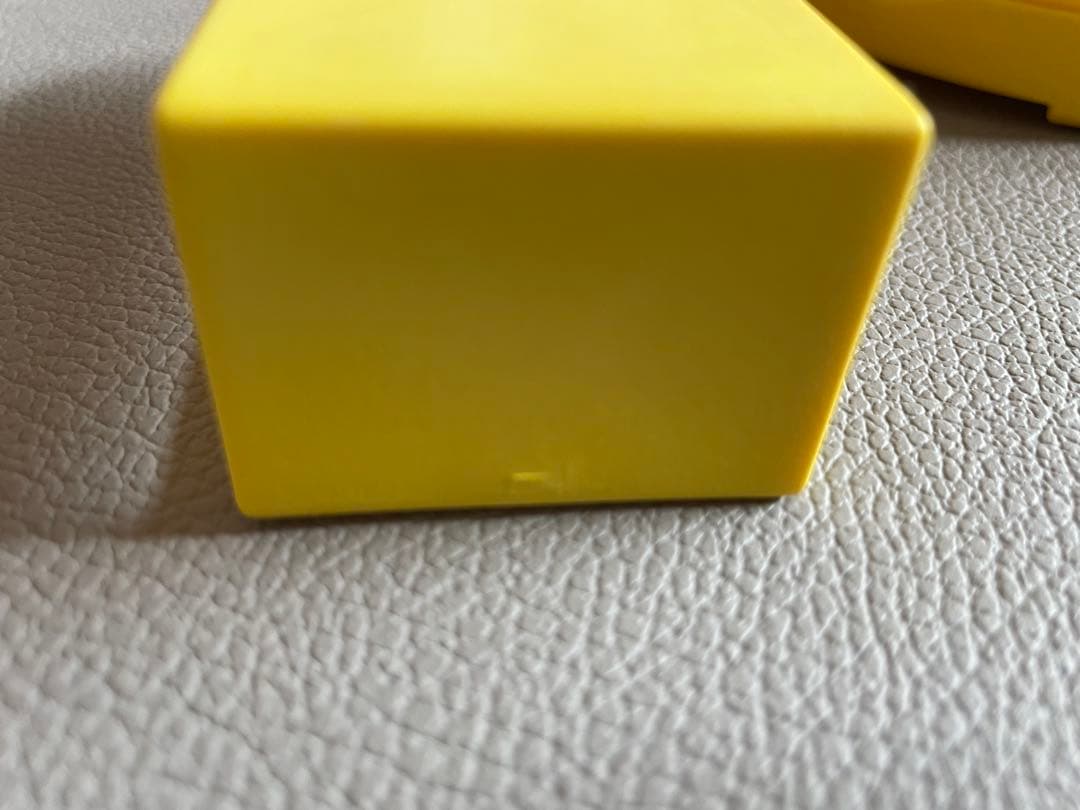 【希少】アビタックス 灰皿 アウトドアアッシュトレイ 黄色　サイズ大