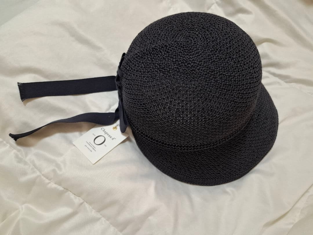Chapeau d’ O　TM Wide Visor Cap (チャコール)