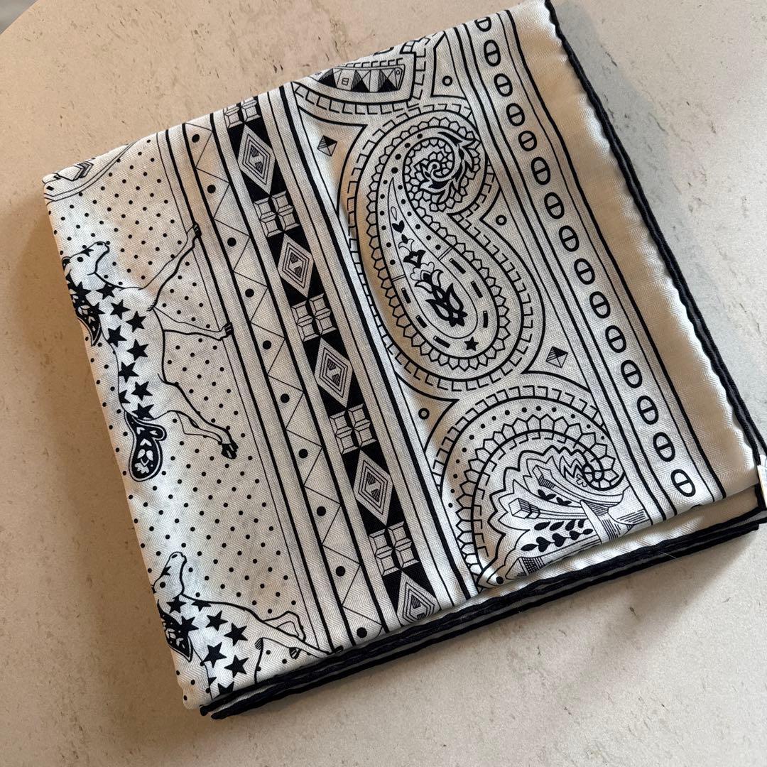 箱無し HERMES カシシル シュヴァル ドゥ クール バンダナ 新品