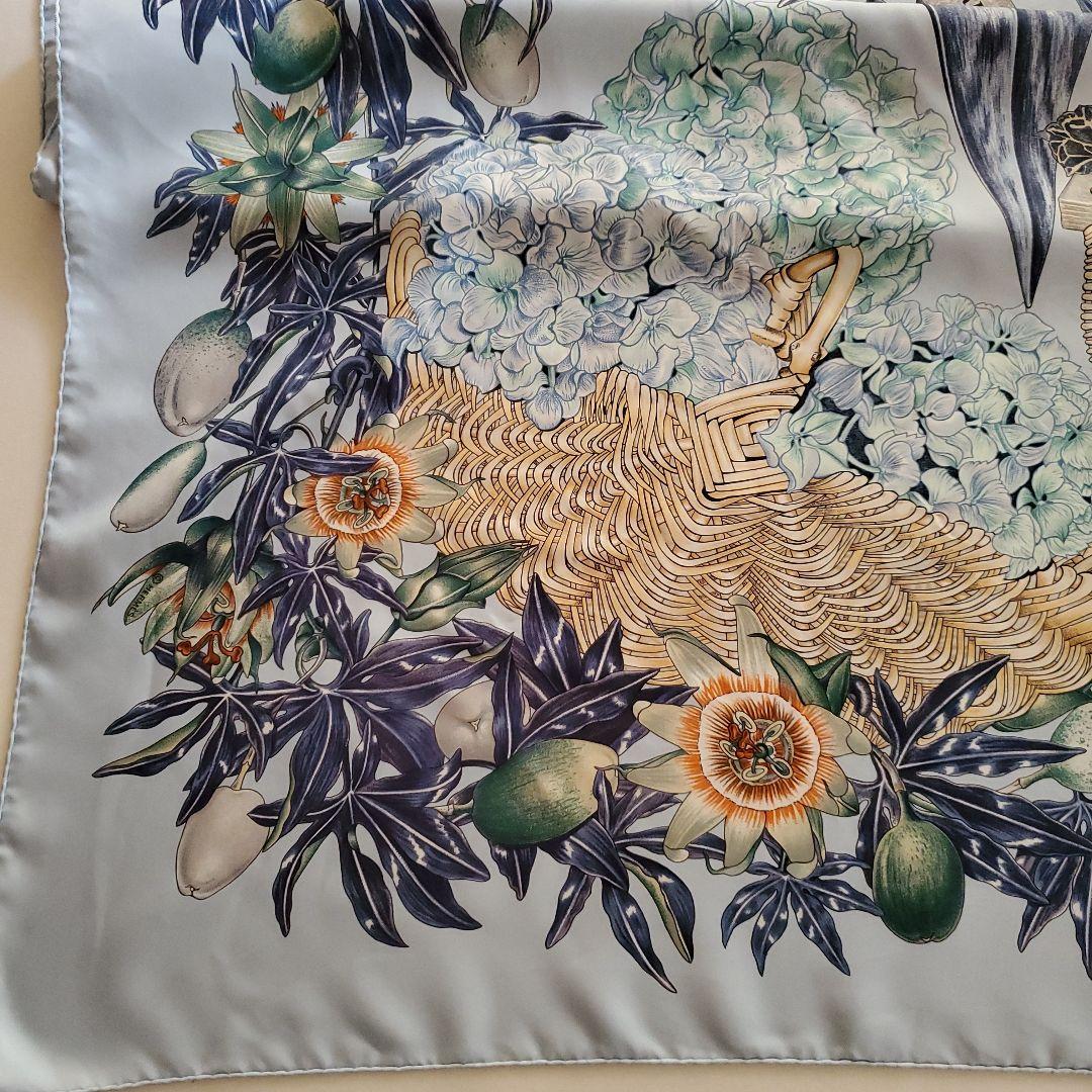 HERMESカレ90パッションフラワーPASSION FLOWER箱なし