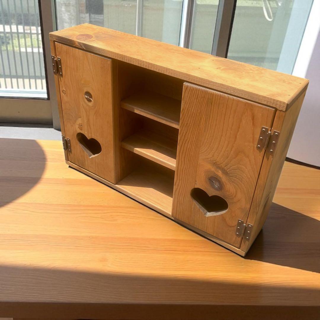 enfant アンファン カントリーハート キャビネット 木製