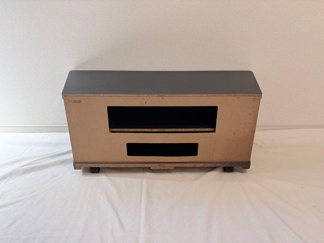 テレビボード クリアガラス扉