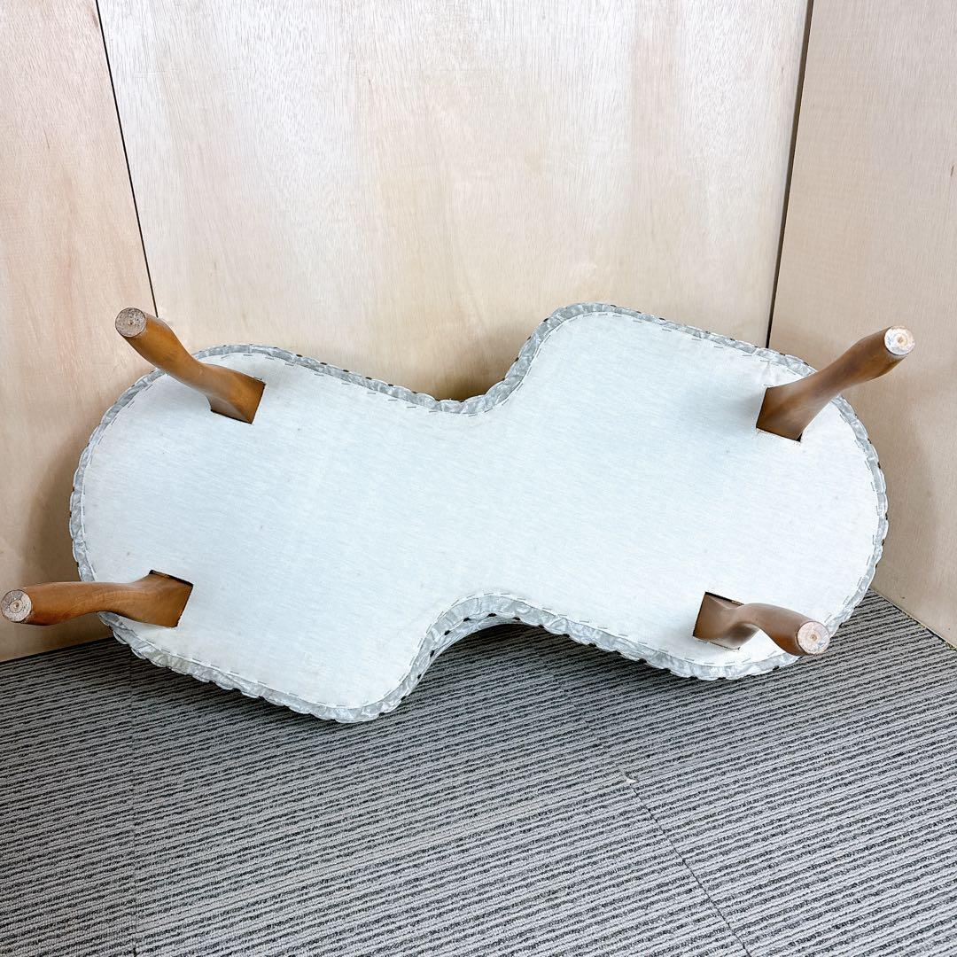 アンティーク 猫脚 スツール ヴィンテージ レトロ チェア 椅子 おしゃれ 3脚