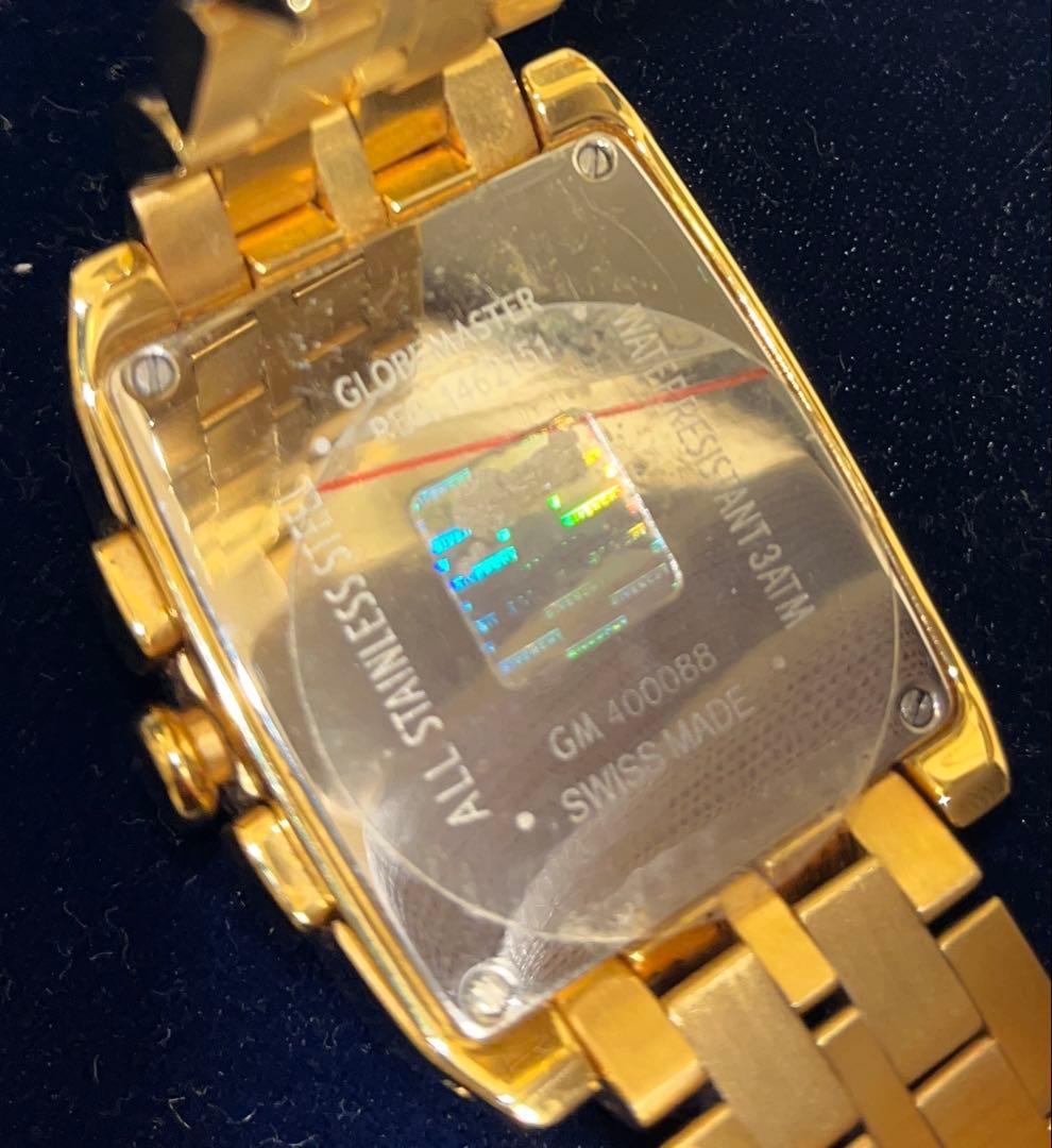 ジバンシイ GIVENCHY クロノグラフ 腕時計 ゴールド F319