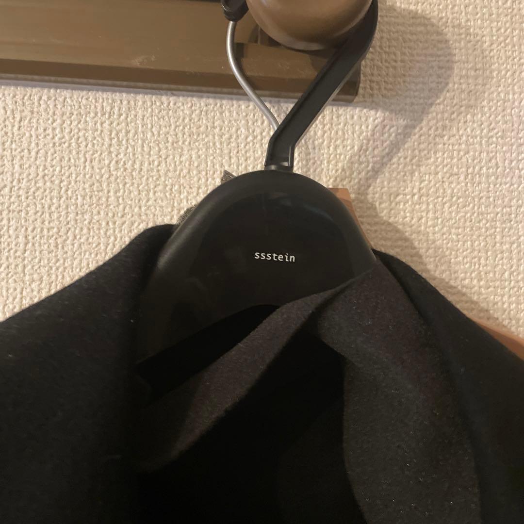 stein/シュタイン OVERSIZED TRENCH COAT ブラック